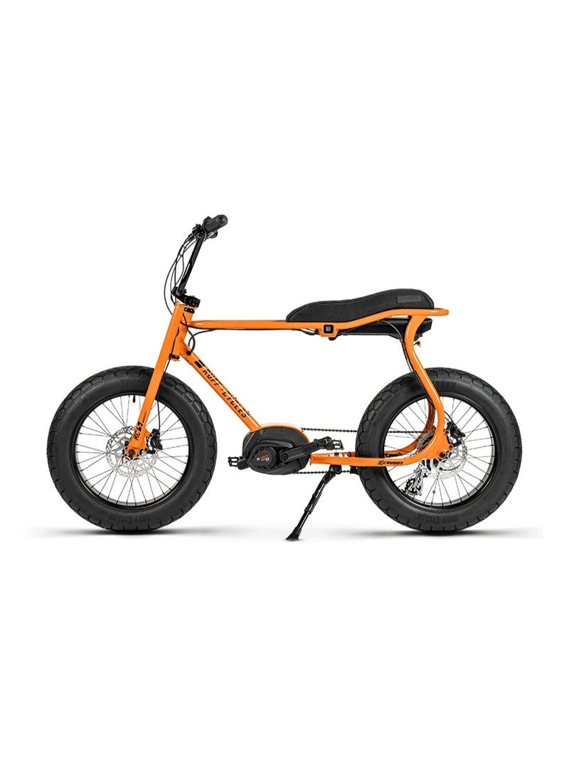 Ruff Cycles Lil'Buddy Men's E-Bike, Bosch Performance Line CX Motor, Tango Orange, Fat Tyres, E-MTB - Image 3